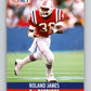 1990 Pro Set #577 Roland James Mint New England Patriots  Image 1