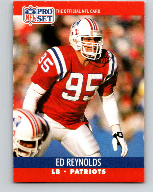 1990 Pro Set #582 Ed Reynolds Mint RC Rookie New England Patriots