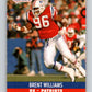 1990 Pro Set #583 Brent Williams Mint New England Patriots  Image 1