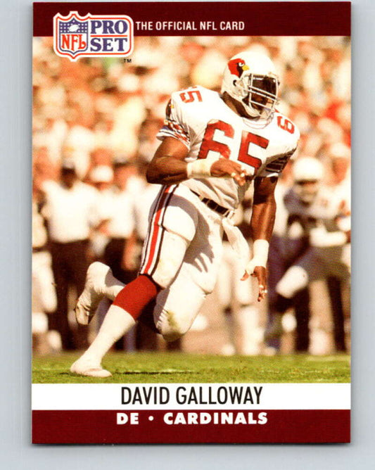 1990 Pro Set #614 David Galloway Mint Phoenix Cardinals  Image 1