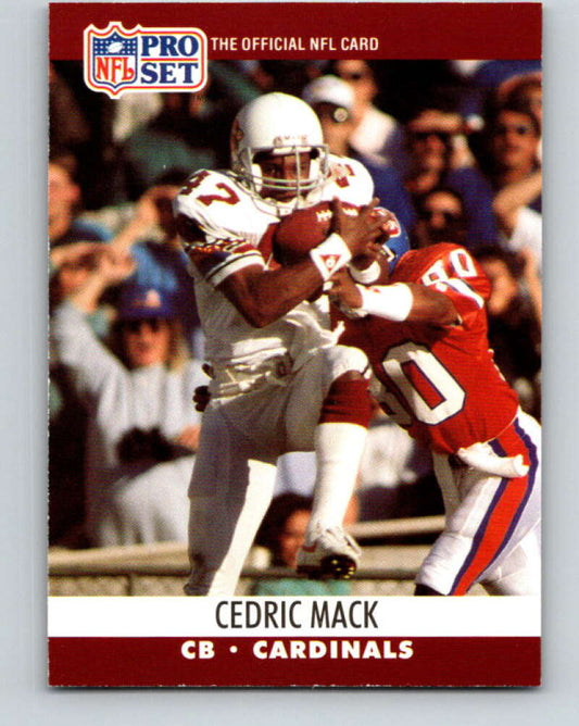 1990 Pro Set #616 Cedric Mack Mint Phoenix Cardinals  Image 1