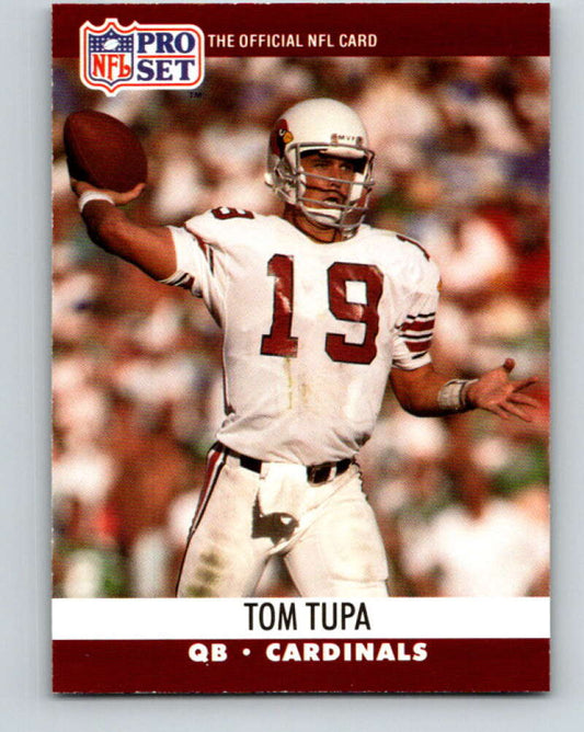 1990 Pro Set #619 Tom Tupa Mint RC Rookie Phoenix Cardinals  Image 1