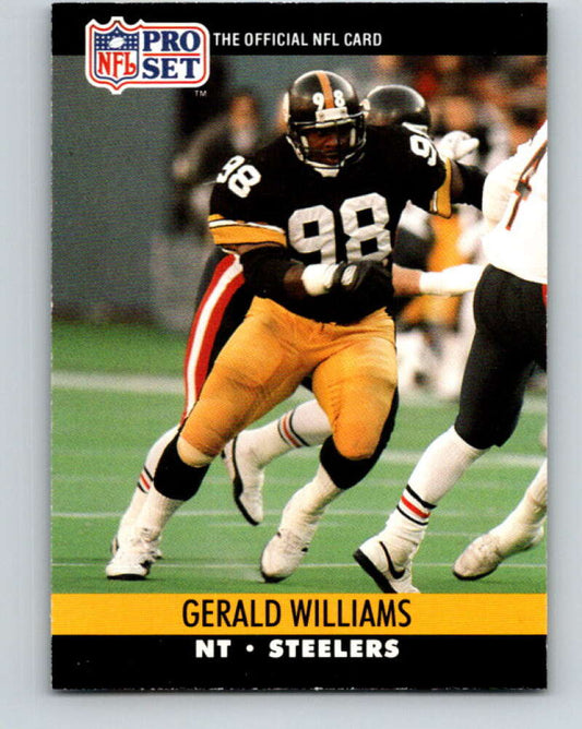 1990 Pro Set #625 Gerald Williams Mint RC Rookie Pittsburgh Steelers