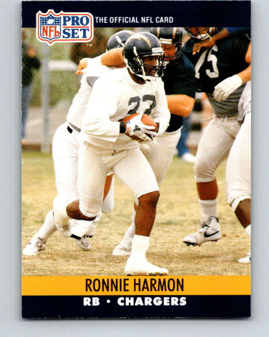 1990 Pro Set #629 Ronnie Harmon Mint San Diego Chargers