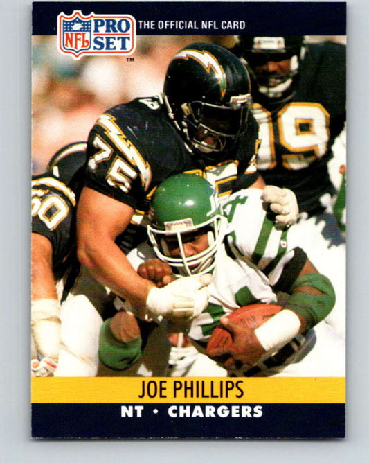1990 Pro Set #631 Joe Phillips Mint RC Rookie San Diego Chargers  Image 1