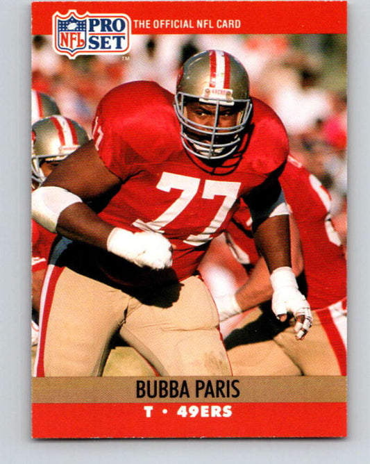 1990 Pro Set #641 Bubba Paris Mint San Francisco 49ers  Image 1