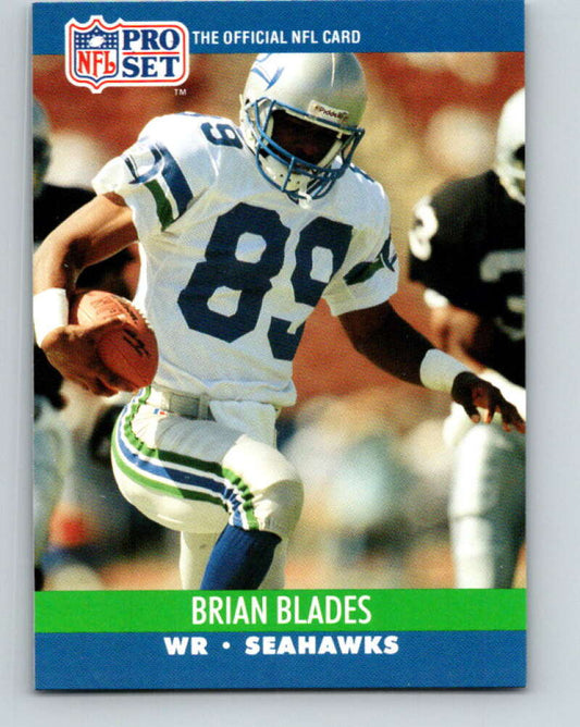 1990 Pro Set #646 Brian Blades Mint Seattle Seahawks