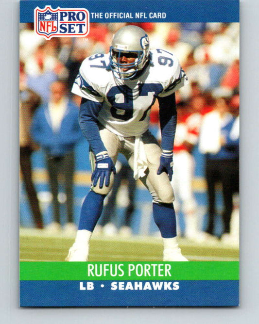 1990 Pro Set #649 Rufus Porter Mint Seattle Seahawks  Image 1