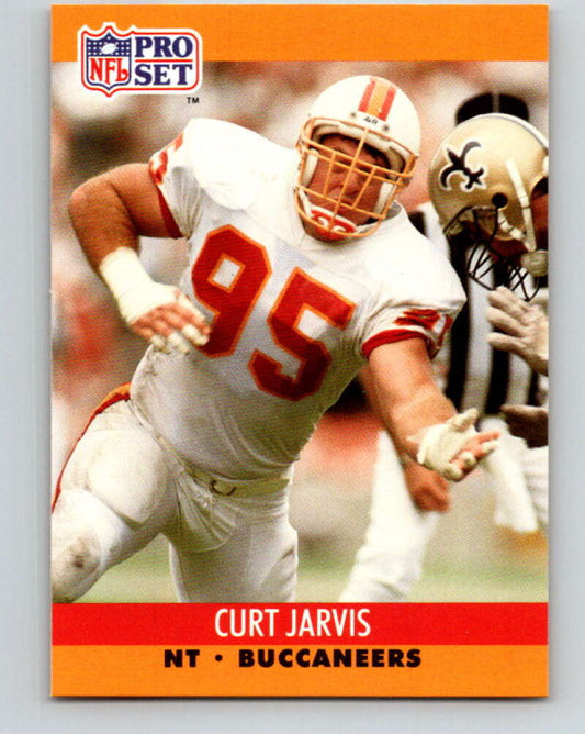 1990 Pro Set #657 Curt Jarvis Mint Tampa Bay Buccaneers