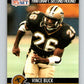 1990 Pro Set #713 Vince Buck Mint RC Rookie New Orleans Saints  Image 1