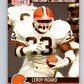 1990 Pro Set #714 Leroy Hoard Mint RC Rookie Cleveland Browns  Image 1