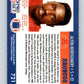 1990 Pro Set #721 Alton Montgomery Mint RC Rookie Denver Broncos  Image 2