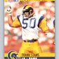 1990 Pro Set #736 Frank Stams Mint Los Angeles Rams  Image 1