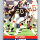 1990 Pro Set #744 Eric Moore Mint New York Giants