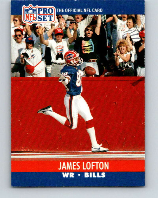 1990 Pro Set #753 James Lofton Mint Buffalo Bills