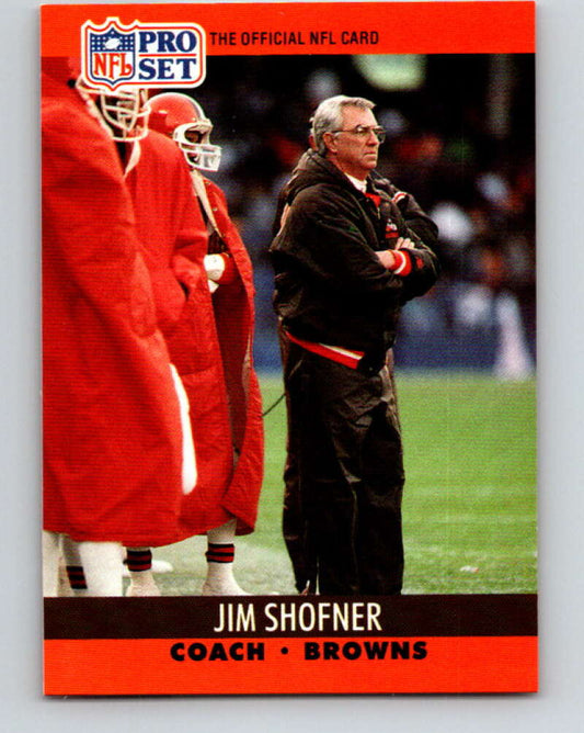 1990 Pro Set #755 Jim Shofner Mint Cleveland Browns