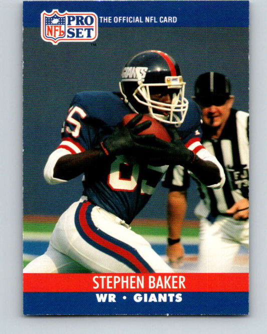 1990 Pro Set #765 Stephen Baker Mint New York Giants