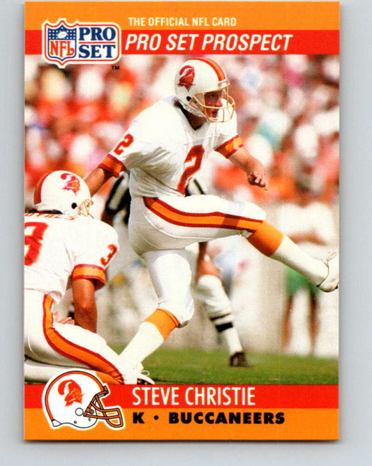 1990 Pro Set #777 Steve Christie Mint RC Rookie Tampa Bay Buccaneers