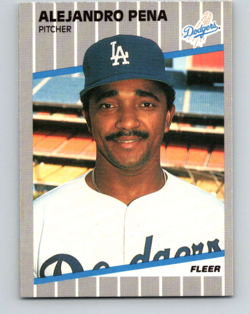 1989 Fleer #69 Alejandro Pena Mint Los Angeles Dodgers  Image 1