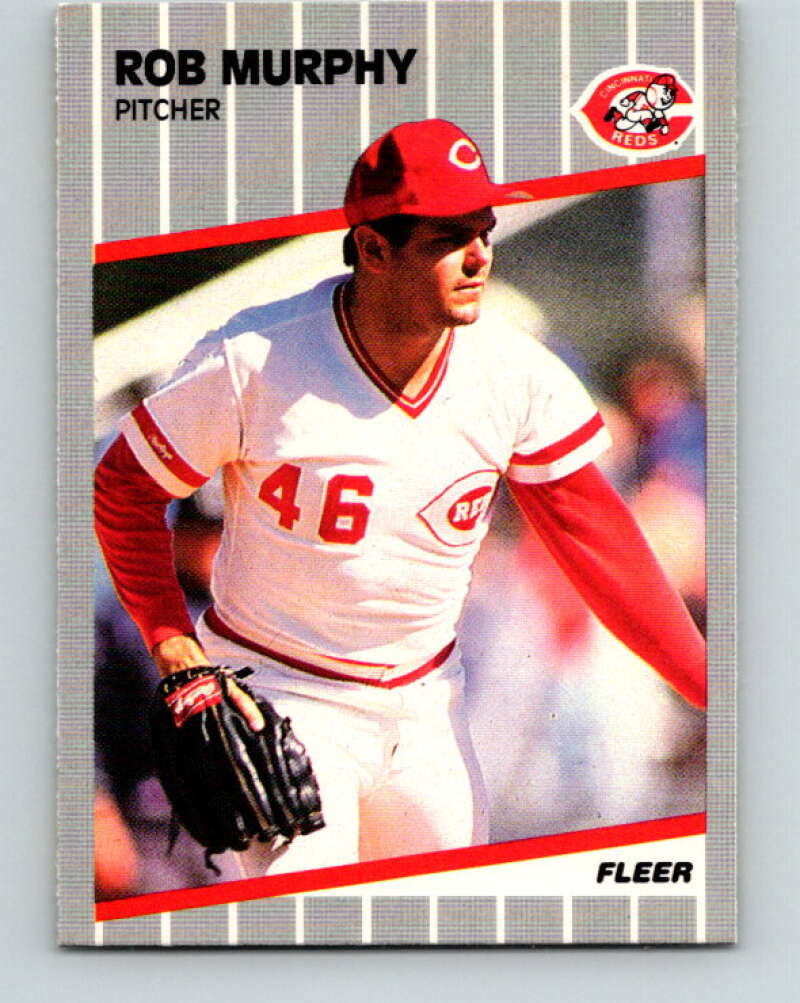 1989 Fleer #165 Rob Murphy Mint  Image 1