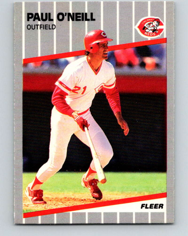 1989 Fleer #166 Paul O'Neill Mint Cincinnati Reds  Image 1