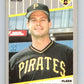 1989 Fleer #209 Brian Fisher Mint Pittsburgh Pirates