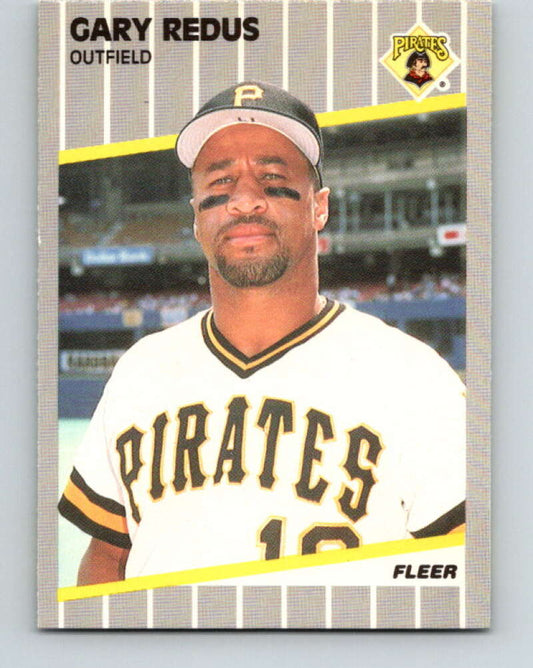 1989 Fleer #218 Gary Redus Mint Pittsburgh Pirates