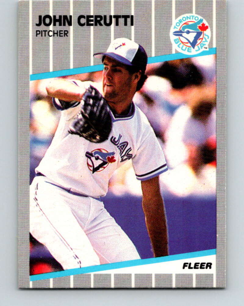 1989 Fleer #228 John Cerutti Mint Toronto Blue Jays