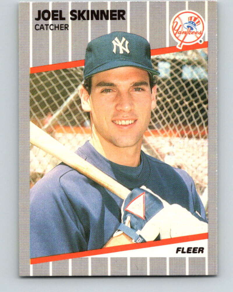 1989 Fleer #270 Joel Skinner Mint New York Yankees