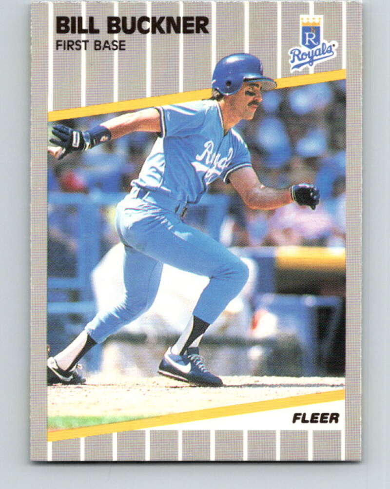 1989 Fleer #278 Bill Buckner Mint Kansas City Royals