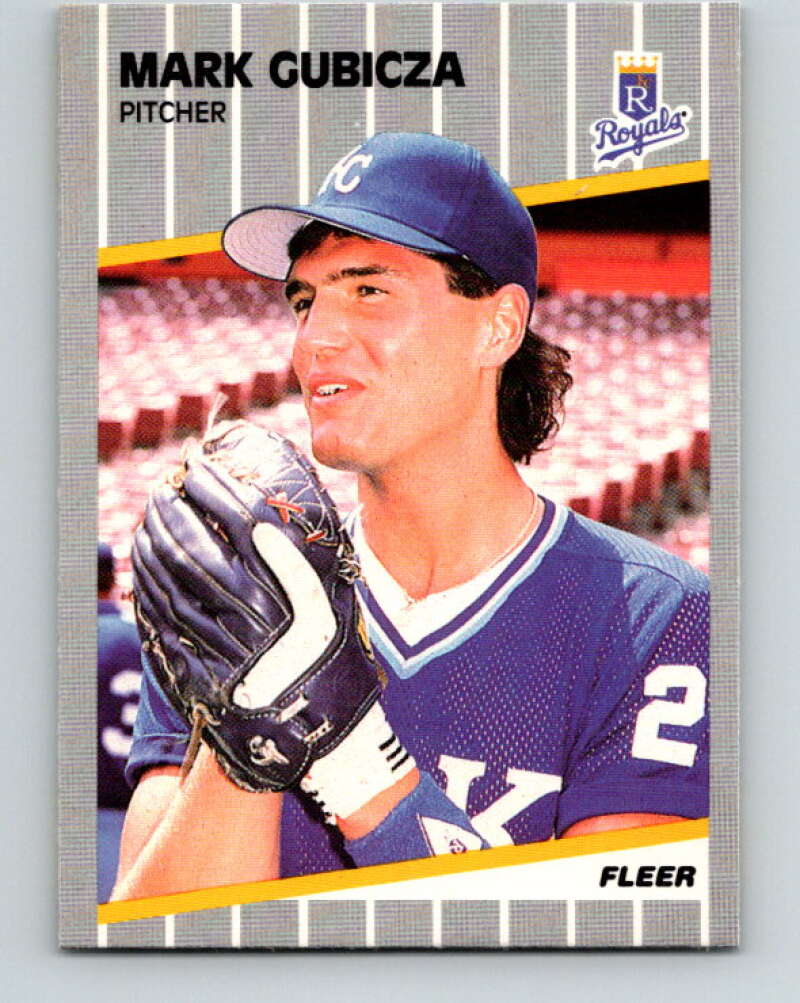 1989 Fleer #283 Mark Gubicza Mint Kansas City Royals