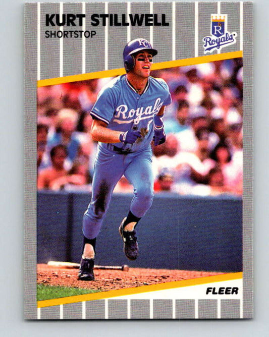 1989 Fleer #293 Kurt Stillwell Mint Kansas City Royals