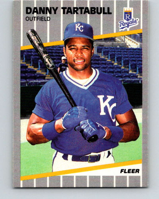 1989 Fleer #295 Danny Tartabull Mint Kansas City Royals