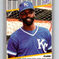 1989 Fleer #298 Willie Wilson Mint Kansas City Royals