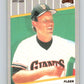1989 Fleer #339 Joe Price Mint San Francisco Giants