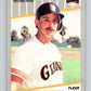 1989 Fleer #344 Robby Thompson UER Mint San Francisco Giants