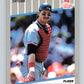 1989 Fleer #396 Andy Allanson UER Mint Cleveland Indians