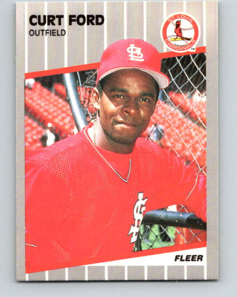 1989 Fleer #450 Curt Ford Mint St. Louis Cardinals