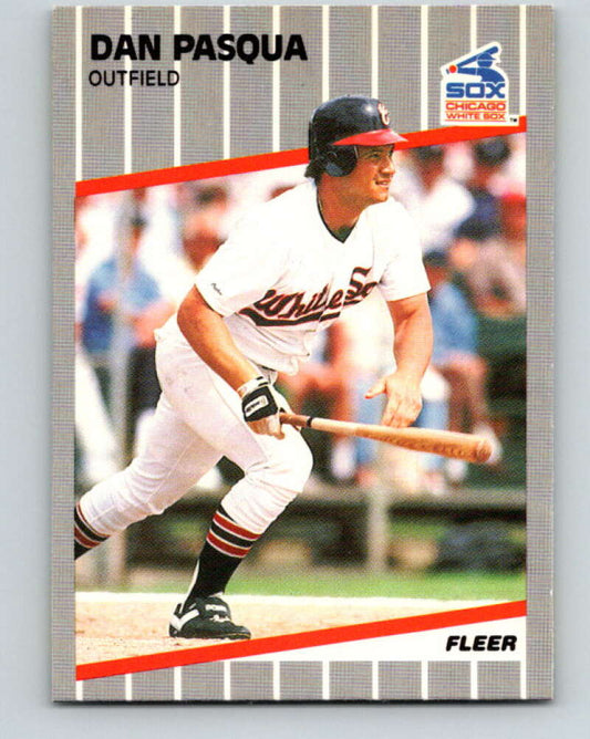 1989 Fleer #507 Dan Pasqua Mint Chicago White Sox