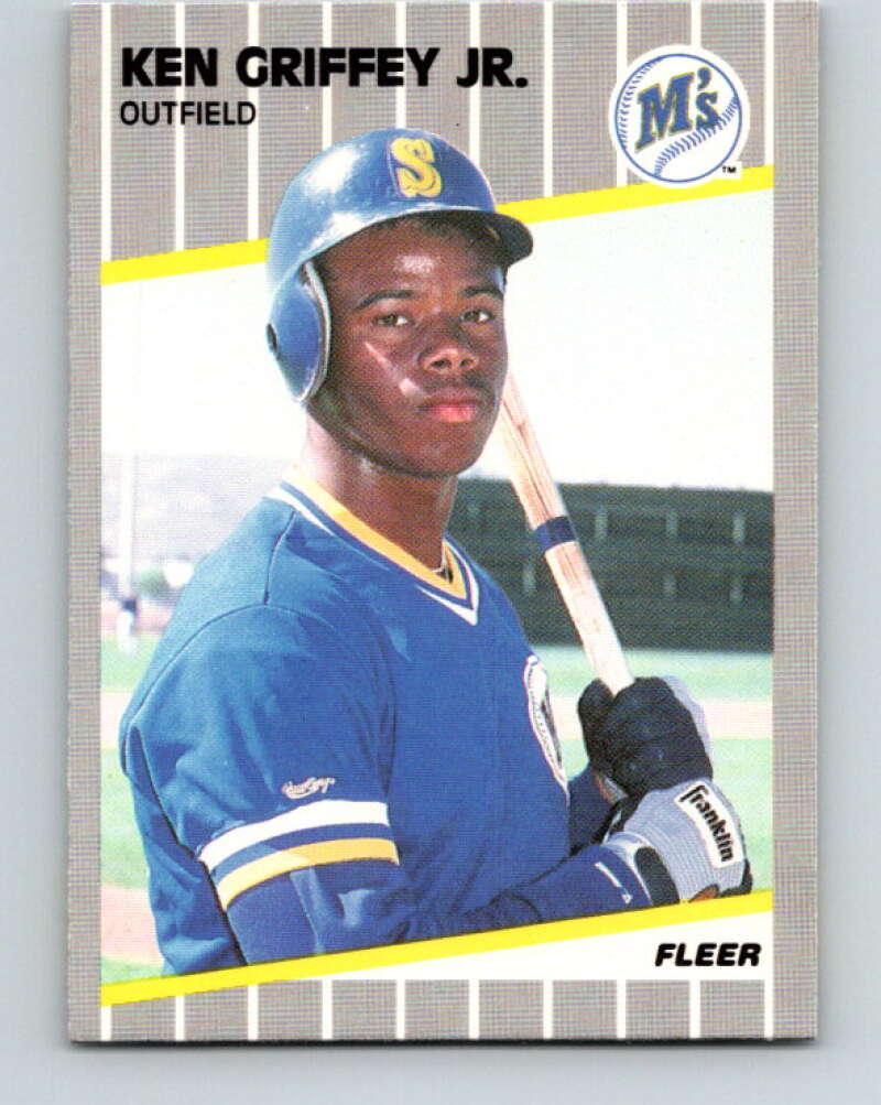 1989 Fleer #548 Ken Griffey Jr. Mint RC Rookie Seattle Mariners