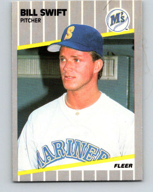 1989 Fleer #560 Bill Swift Mint Seattle Mariners