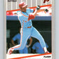 1989 Fleer #563 Phil Bradley Mint Philadelphia Phillies