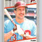 1989 Fleer #578 Lance Parrish Mint Philadelphia Phillies