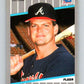 1989 Fleer #587 Bruce Benedict Mint Atlanta Braves