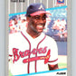 1989 Fleer #590 Ron Gant Mint Atlanta Braves