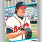 1989 Fleer #595 Rick Mahler Mint Atlanta Braves