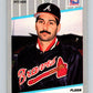 1989 Fleer #598 Charlie Puleo Mint Atlanta Braves