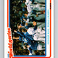 1989 Fleer World Series Glossy #12 Dodger Blue. World Champs