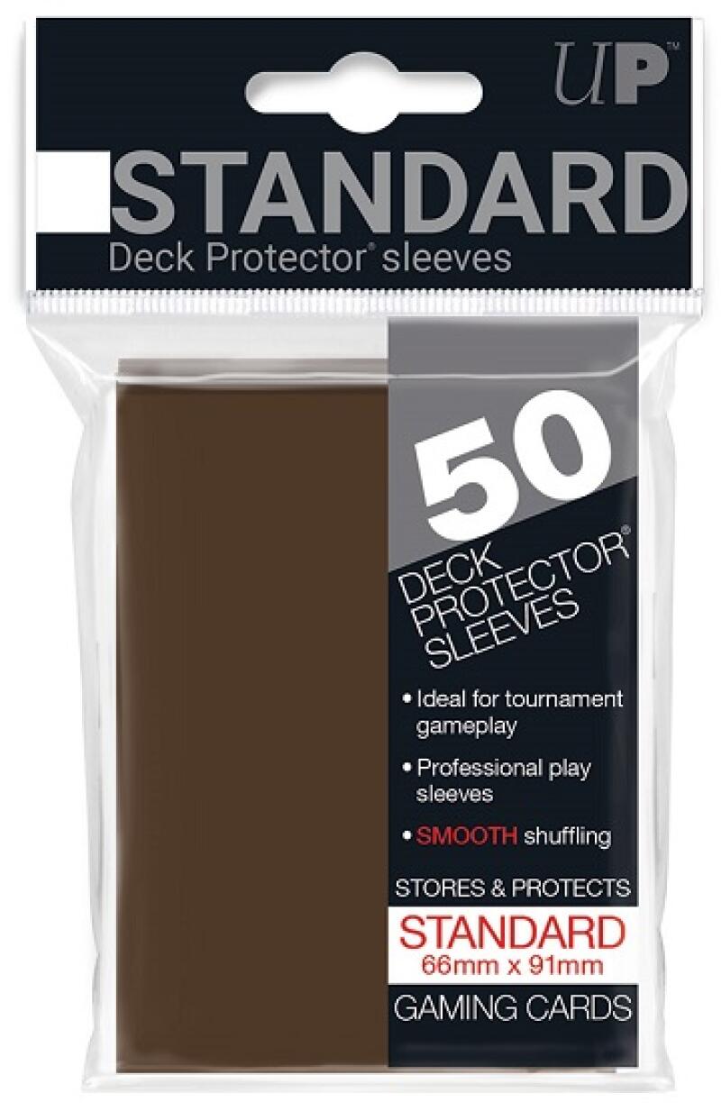 Ultra Pro Deck Protector Sleeves 50ct Pack - Gaming Cards - Brown