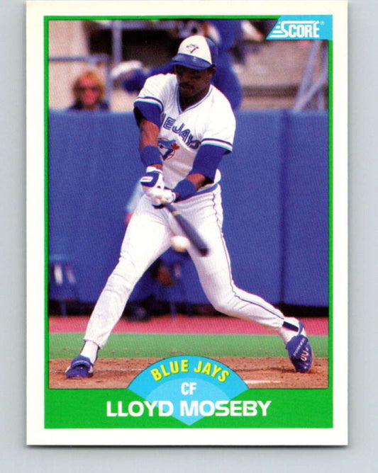 1989 Score #12 Lloyd Moseby Mint Toronto Blue Jays